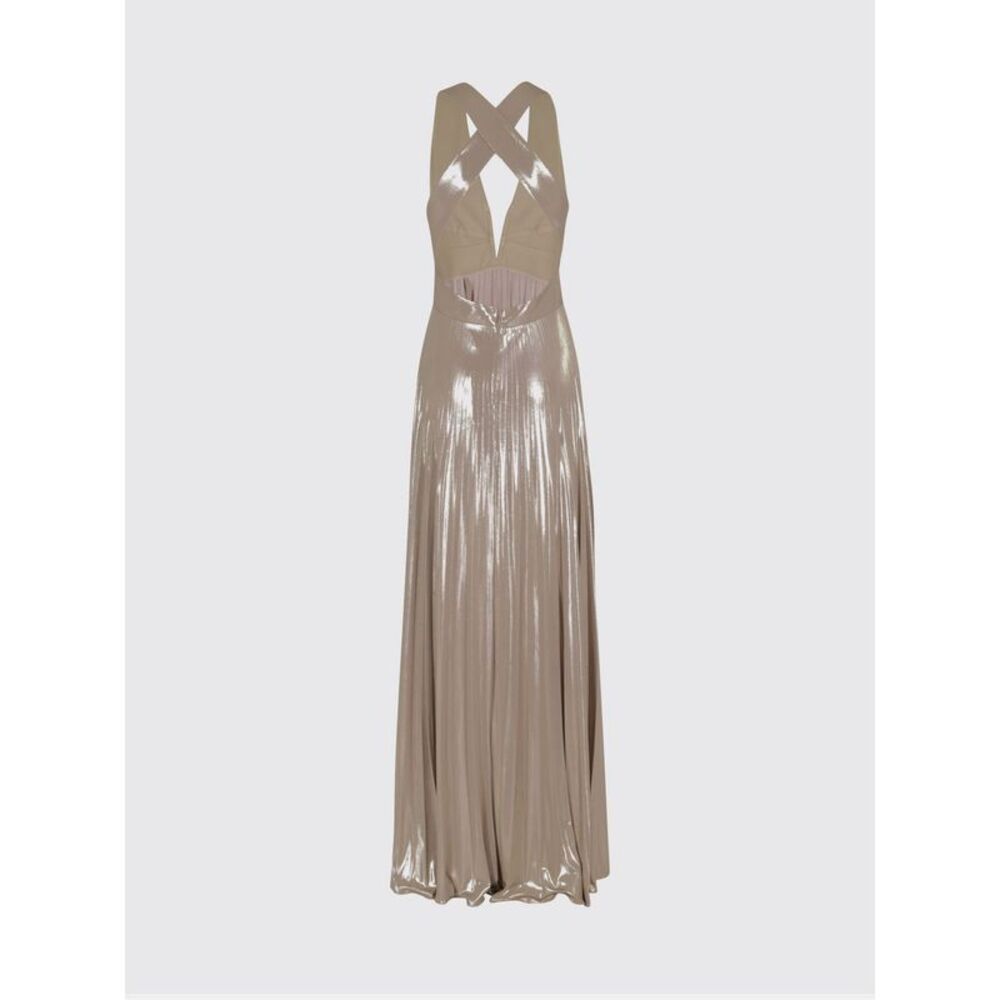 Nissa Dress Woman Gold - Picture 3 of 3